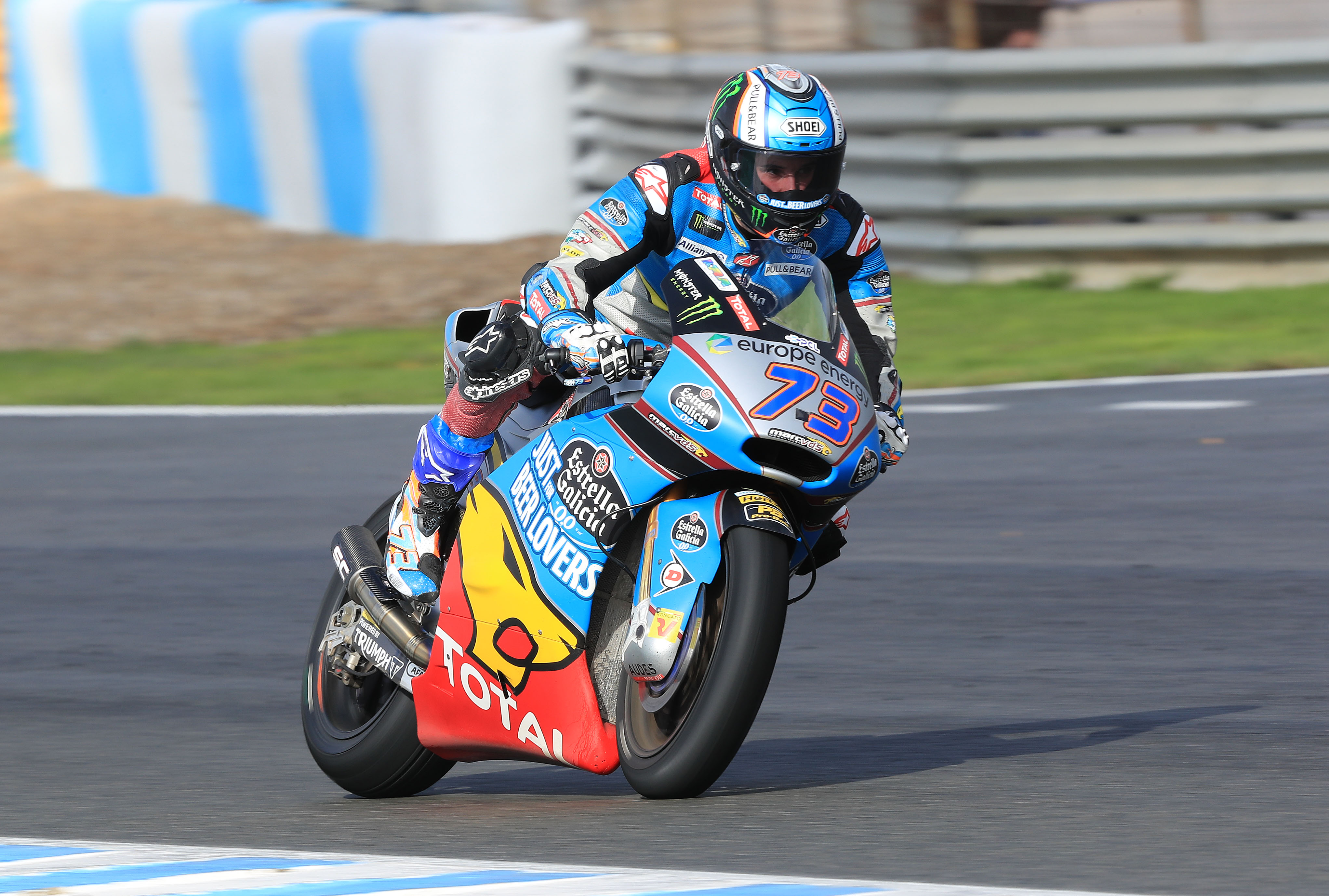 Alex Márquez troisième des essais combinés de trois jours à Jerez