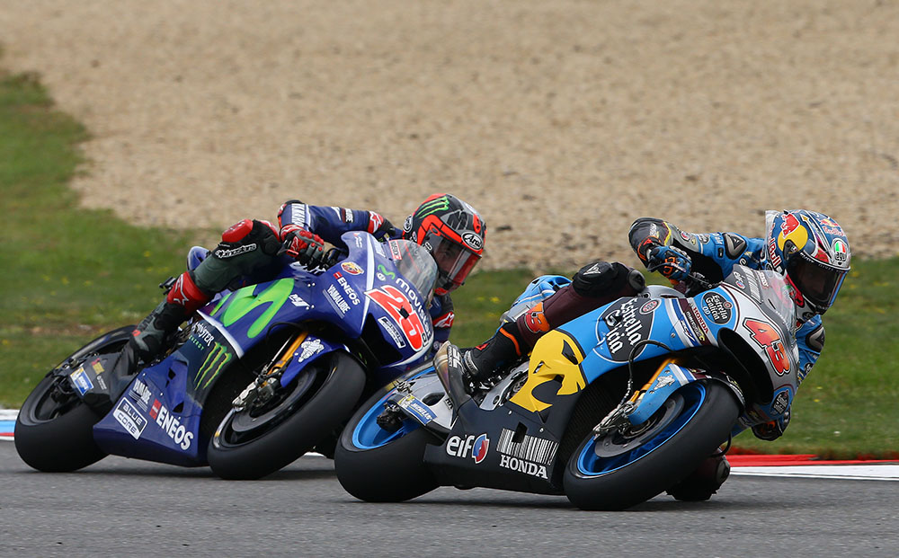 Miller pushes into the points at Brno