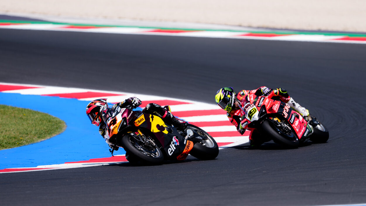 Lowes fights for top six at baking hot Misano 11