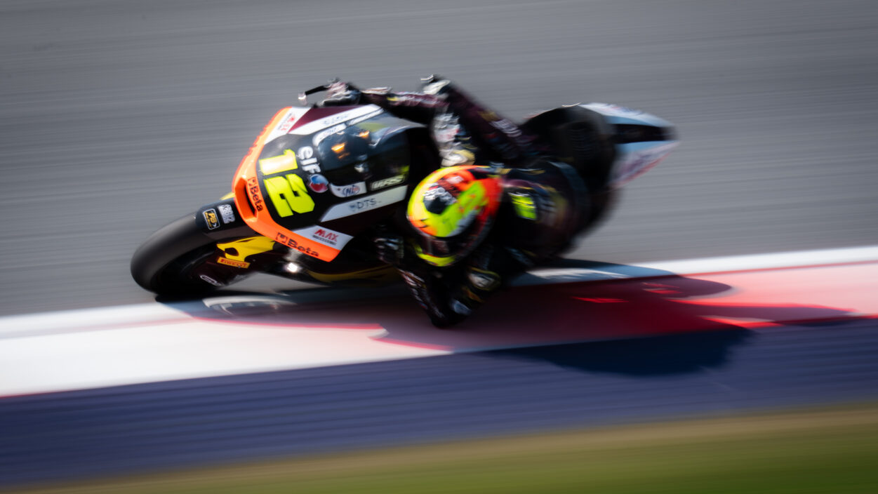 Strong start for Salac in Spielberg on Friday 9
