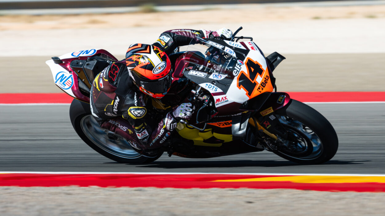 Lowes straight in the mix on day one in Aragón 19