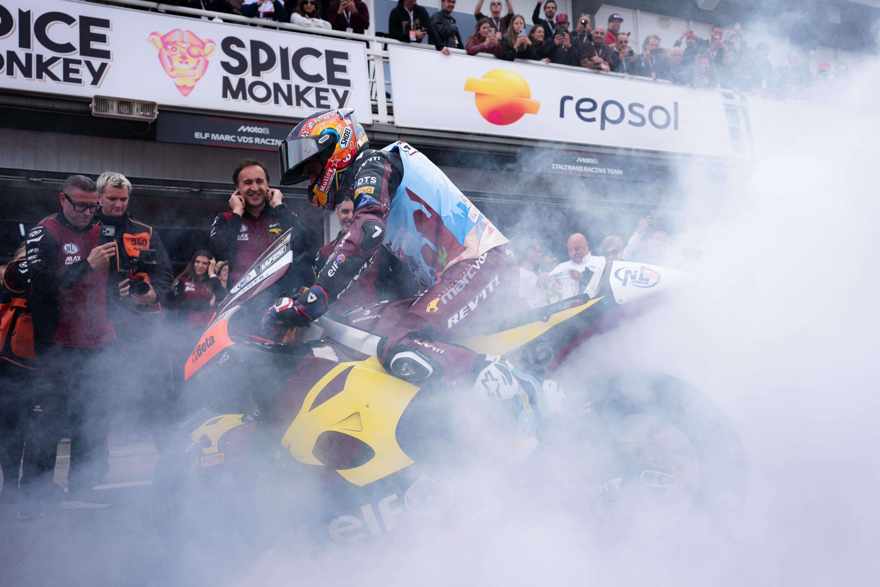 Salac and Dixon execute brilliant comebacks in Marc VDS send off 1