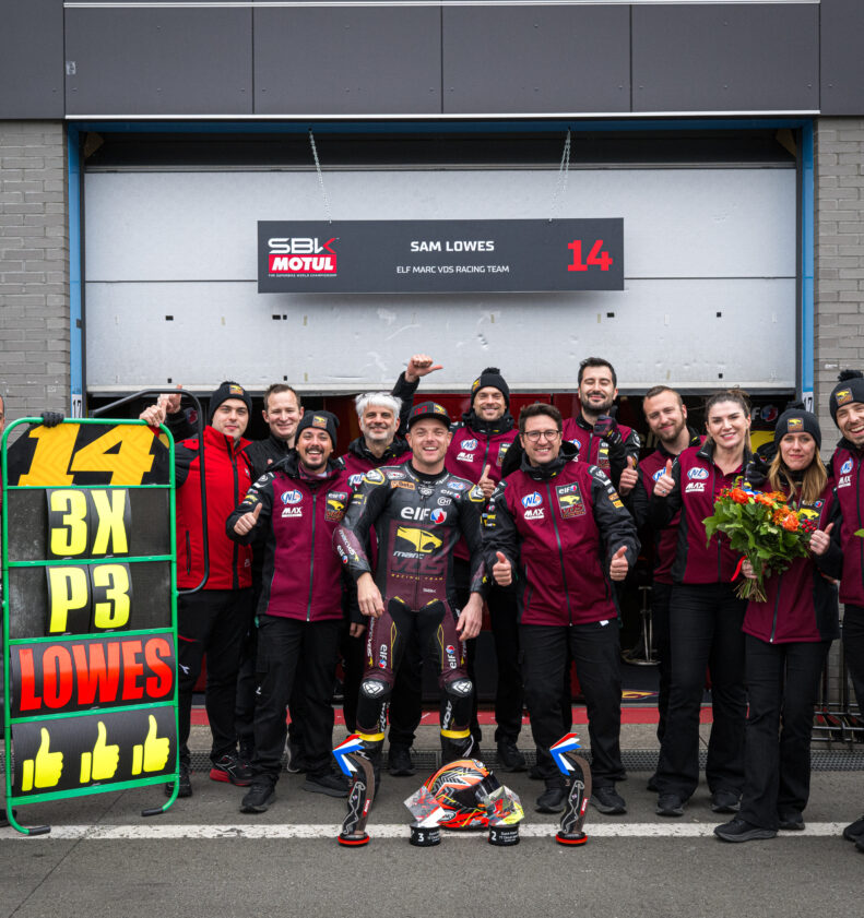 Podium clean sweep in dream weekend for Lowes at Assen 1