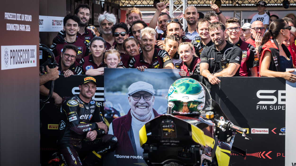 Home success for Lowes on emotional day at Donington 11