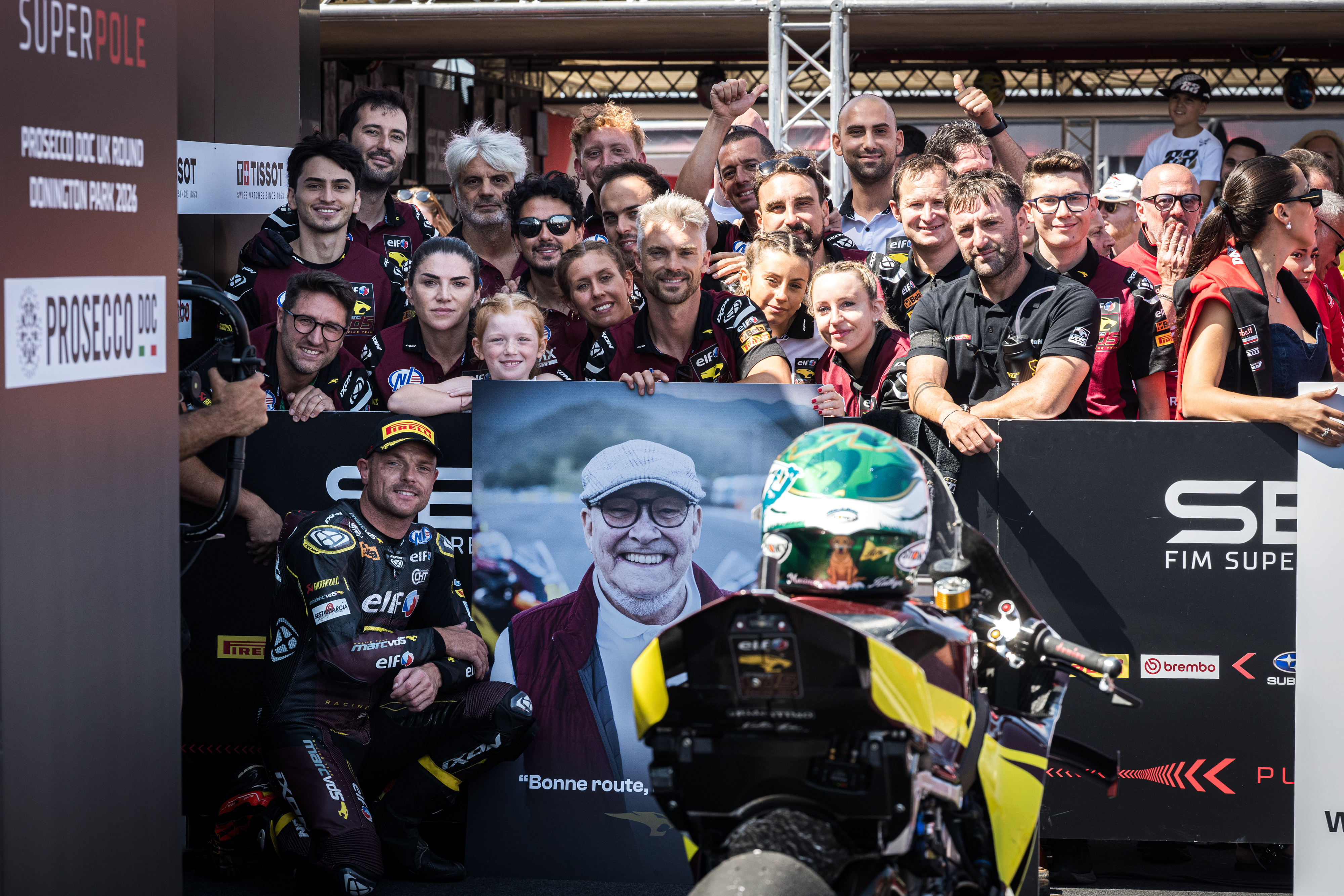 Home success for Lowes on emotional day at Donington 1